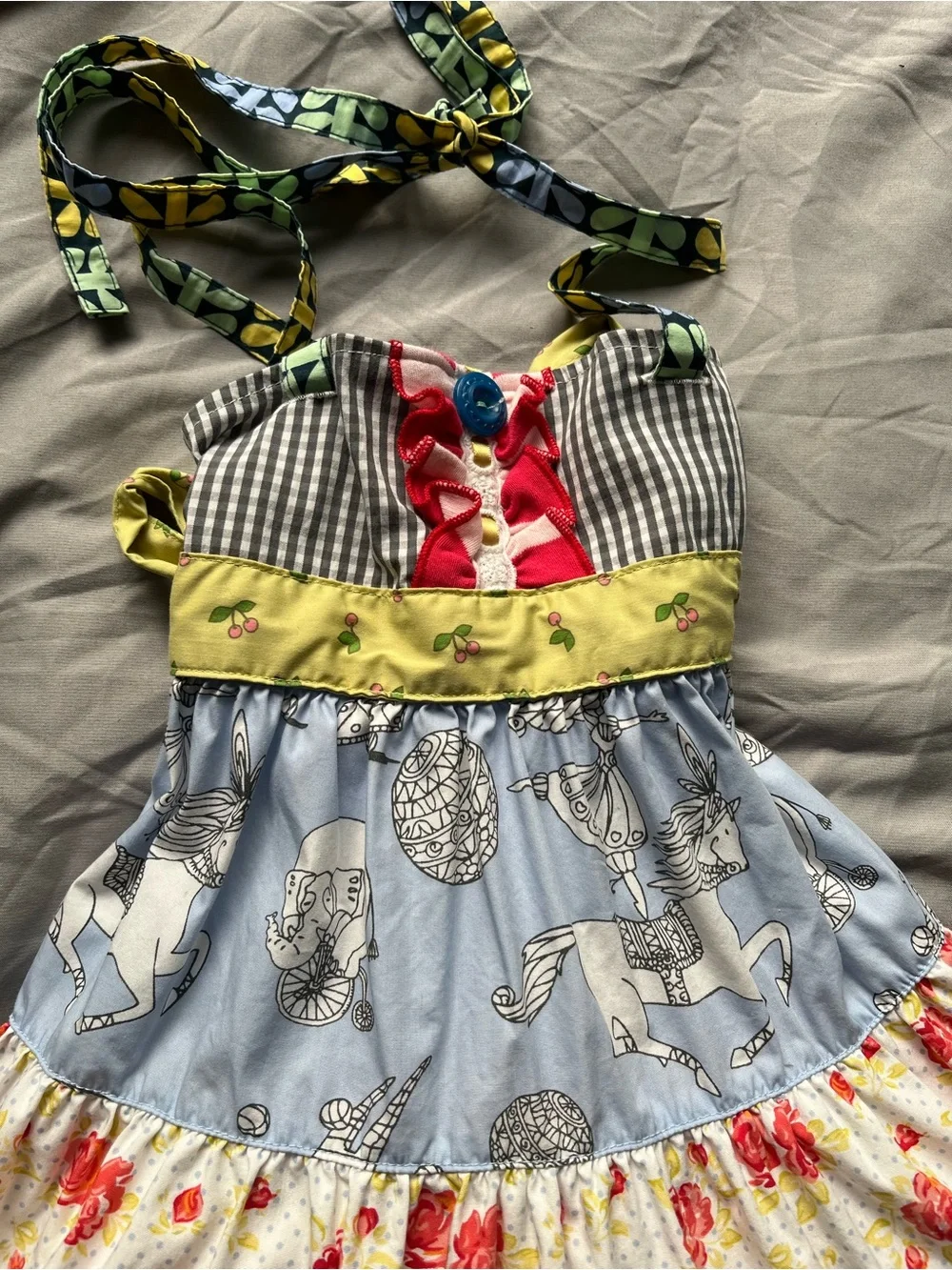 Matilda Jane Raffle Ticket Ellie Tiered Girls Dress